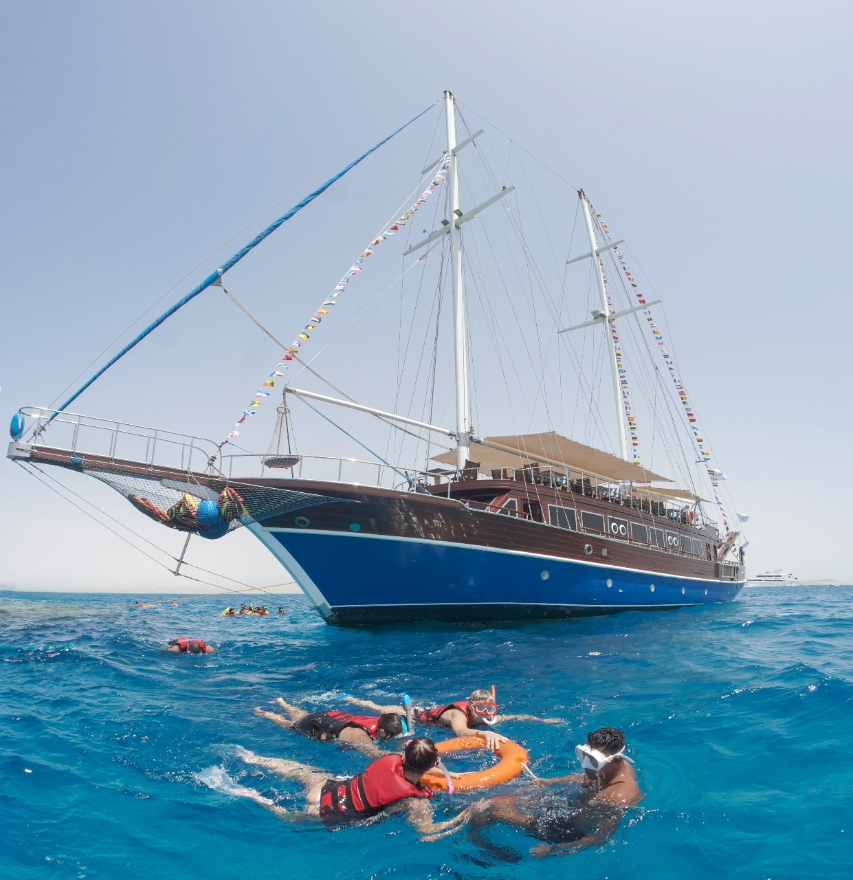 Pirates Sailing Boat to Orange Bay With Amazing Snorkeling