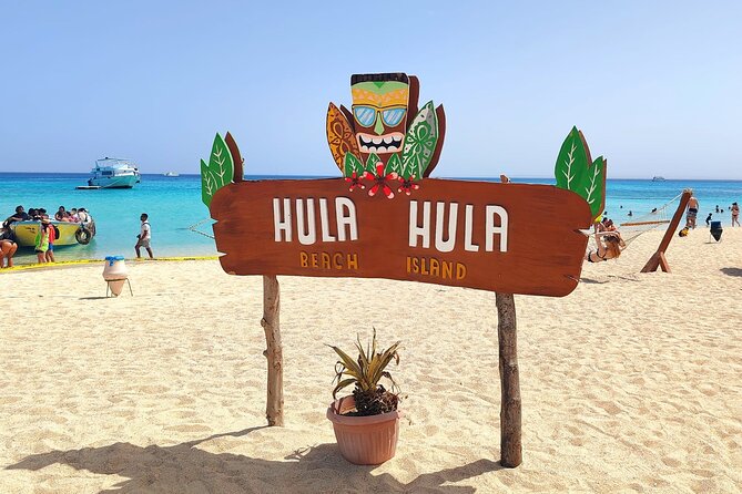 Hula Hula Island Boat Trip with Amazing Snorkeling and Lunch in Hurghada