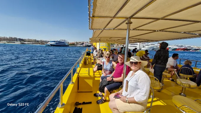 Amazing Royal Seascope Submarine with Snorkel in Hurghada