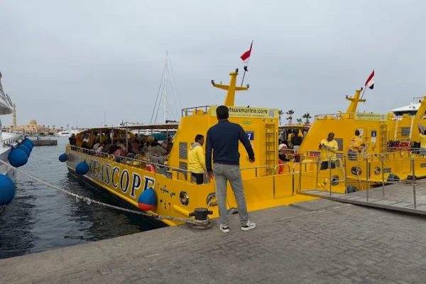 Amazing Royal Seascope Submarine with Snorkel in Hurghada