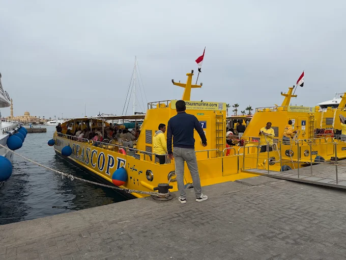 Amazing Royal Seascope Submarine with Snorkel in Hurghada