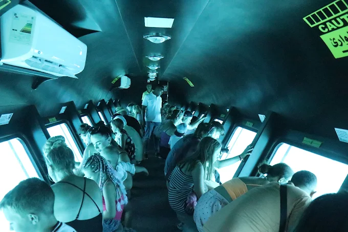 Amazing Royal Seascope Submarine with Snorkel in Hurghada