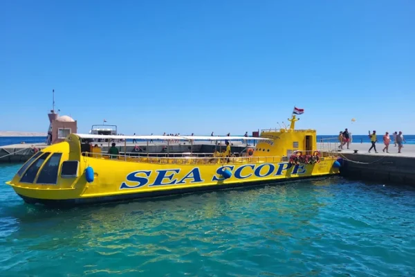 Amazing Royal Seascope Submarine with Snorkel in Hurghada