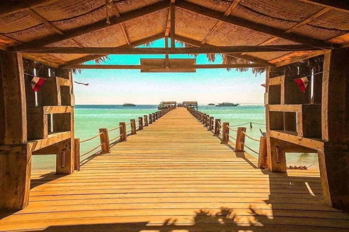 Orange Bay Island Luxury Boat Trip in Hurghada