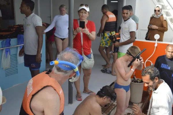 Amazing Panorama Submarine Cruise with Snorkeling in Hurghada