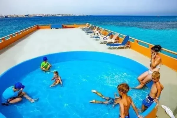 Amazing Panorama Submarine Cruise with Snorkeling in Hurghada