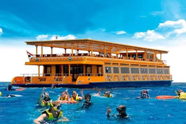 Amazing Nefertari Sunset or Morning Cruise With Snorkeling in Hurghada